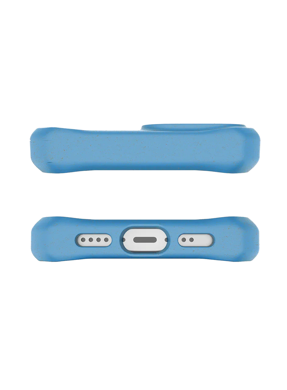Itskins Feroniabio Terra iPhone 13 Pro Cover - Blue - Tashqila Itskins Feroniabio Terra iPhone 13 Pro Cover - Blue - Tashqila